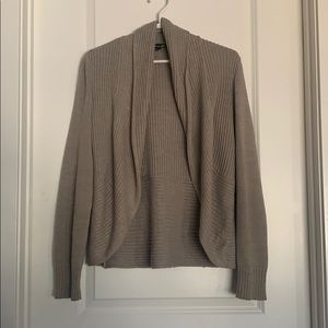 Short tan coloured cardigan